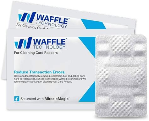 kicteam waffletechnology smart card reader cleaning card 40 pack|waffletechnology card reader cleaning.